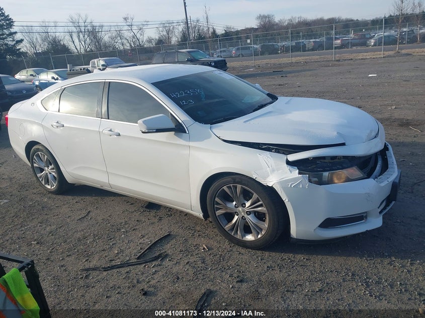 2014 CHEVROLET IMPALA VIN: 2G1125S39E9196951