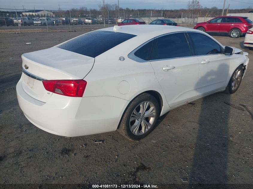 2014 CHEVROLET IMPALA VIN: 2G1125S39E9196951