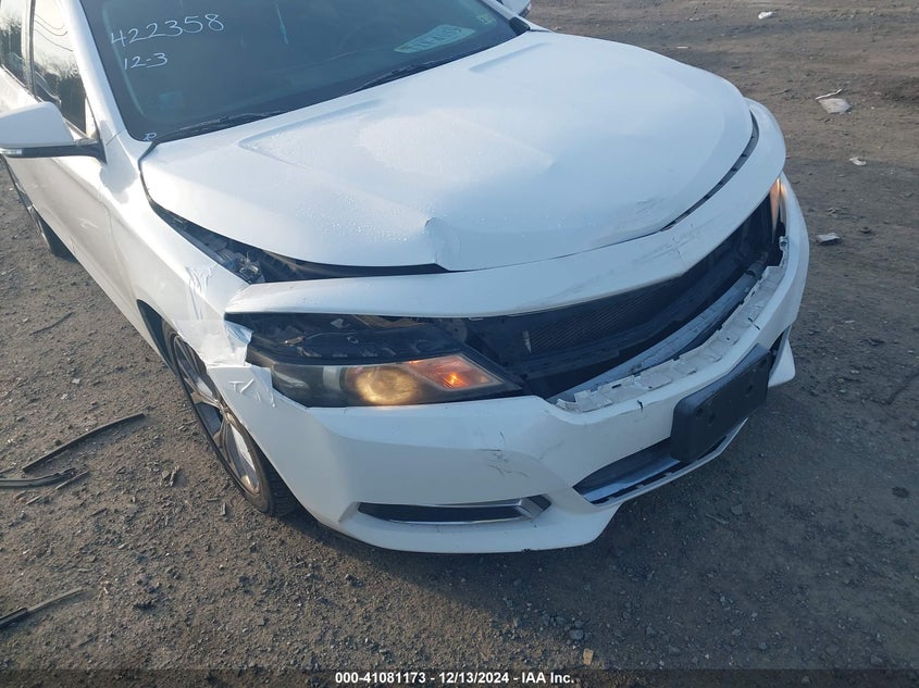 2014 CHEVROLET IMPALA VIN: 2G1125S39E9196951