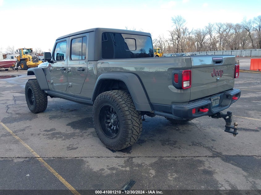 Vin: 1c6jjtbg4pl501499, lot: 41571302, jeep gladiator rubicon 4x4 20233