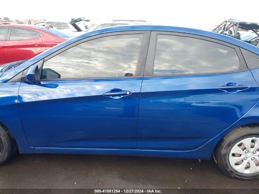 VIN KMHCT4AE4GU114183 2016 Hyundai Accent, SE no.14