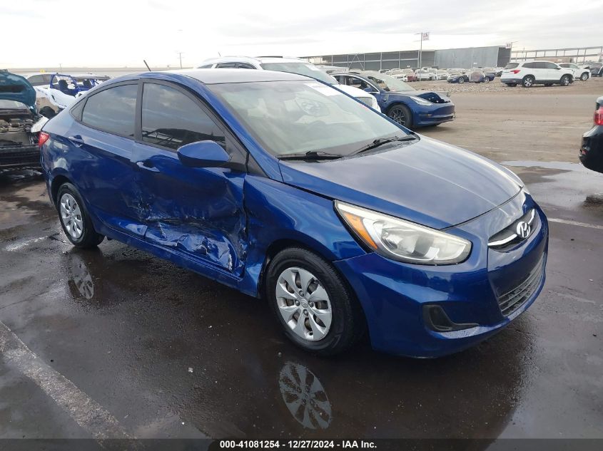 VIN KMHCT4AE4GU114183 2016 Hyundai Accent, SE no.1