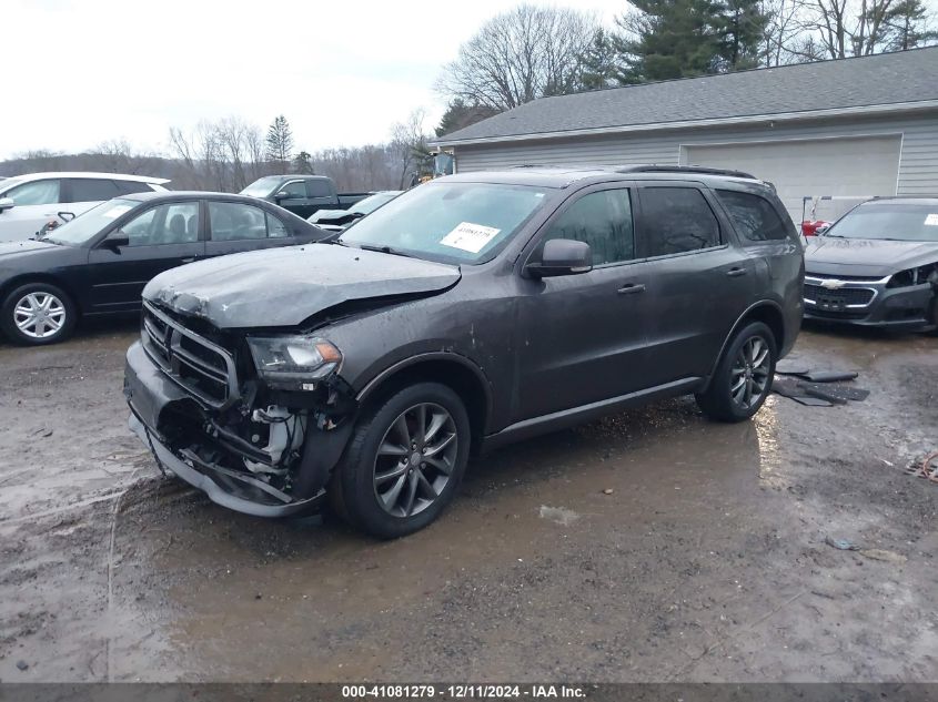 VIN 1C4RDJDG8HC820488 2017 DODGE DURANGO no.2