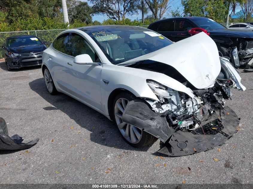 VIN 5YJ3E1EB4JF081781 2018 Tesla Model 3, Long Rang... no.1