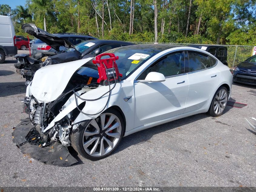 VIN 5YJ3E1EB4JF081781 2018 Tesla Model 3, Long Rang... no.2