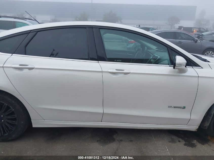 VIN 3FA6P0LU3GR173175 2016 Ford Fusion, Hybrid SE no.13