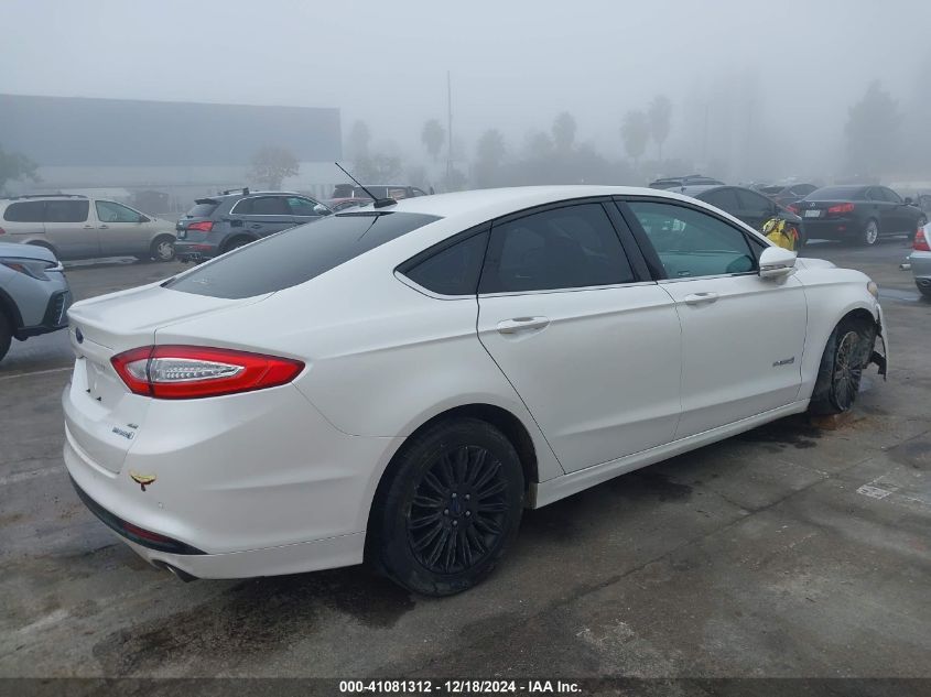 VIN 3FA6P0LU3GR173175 2016 Ford Fusion, Hybrid SE no.4