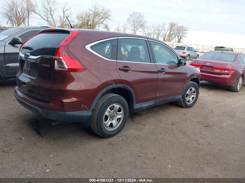 2015 HONDA CR-V LX - 2HKRM4H34FH632299