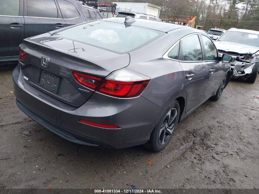 VIN 19XZE4F14ME002346 2021 Honda Insight, LX no.4