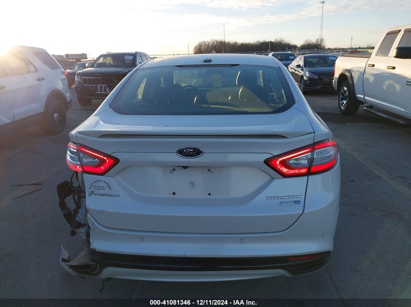 2013 FORD FUSION VIN: 3FA6P0D96DR205896