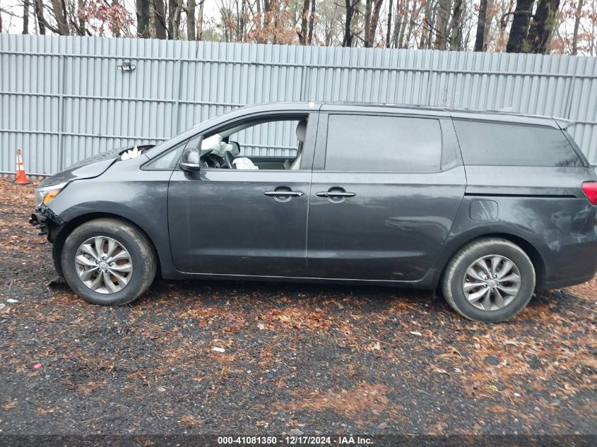 2021 Kia Sedona Lx/Ex VIN: KNDMB5C10M6673807 Lot: 41081350