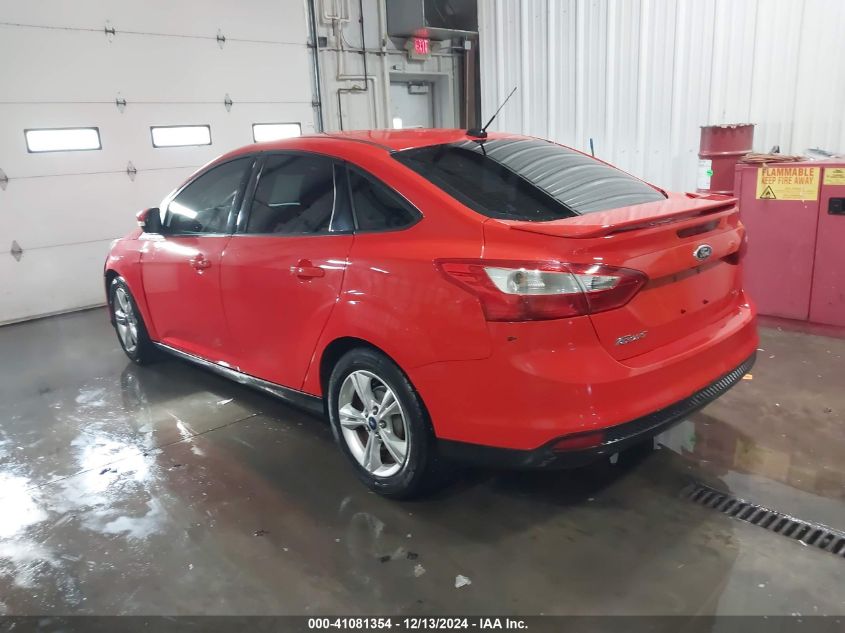 VIN 1FADP3F27EL344069 2014 Ford Focus, SE no.3