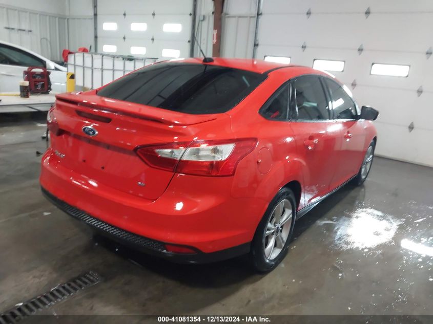 VIN 1FADP3F27EL344069 2014 Ford Focus, SE no.4