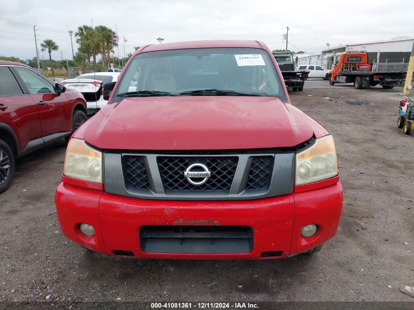 2012 Nissan Titan Sv VIN: 1N6BA0EK4CN315856 Lot: 41081361