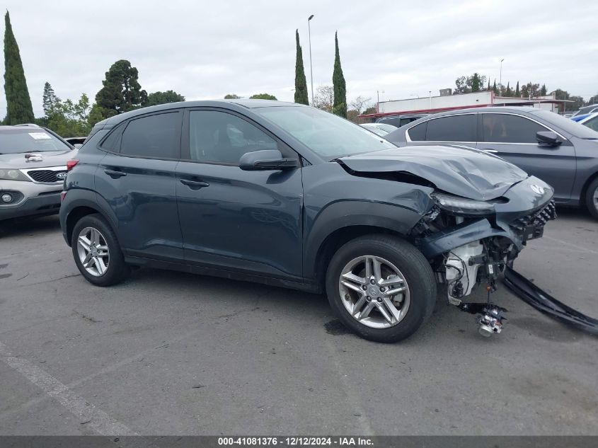 2022 Hyundai Kona Se VIN: KM8K22AB1NU878384 Lot: 41081376