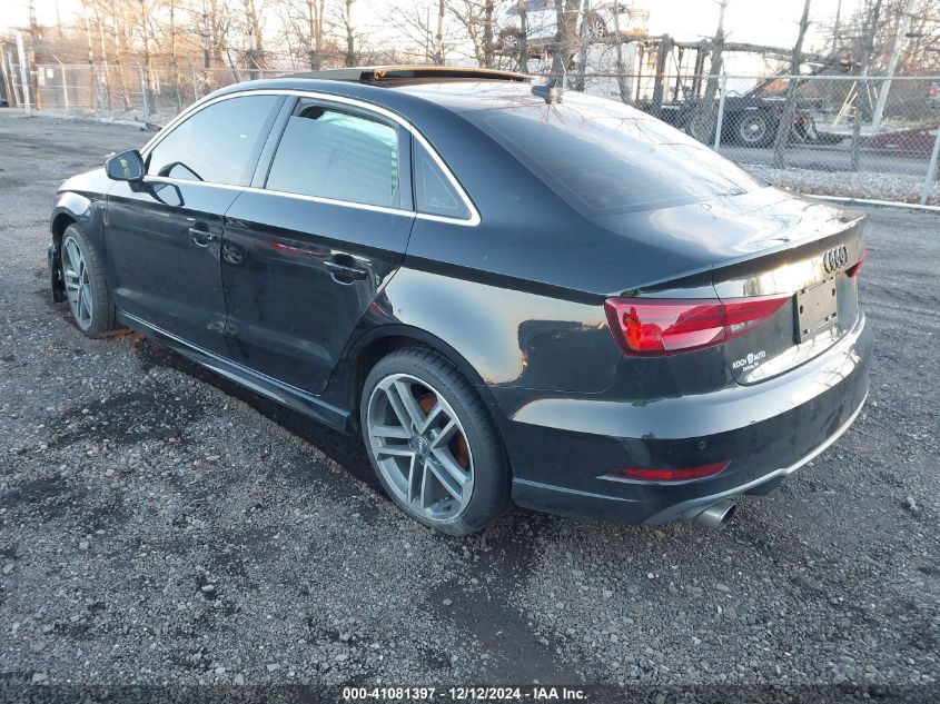 VIN WAUJ8GFF3J1064351 2018 AUDI A3 no.3