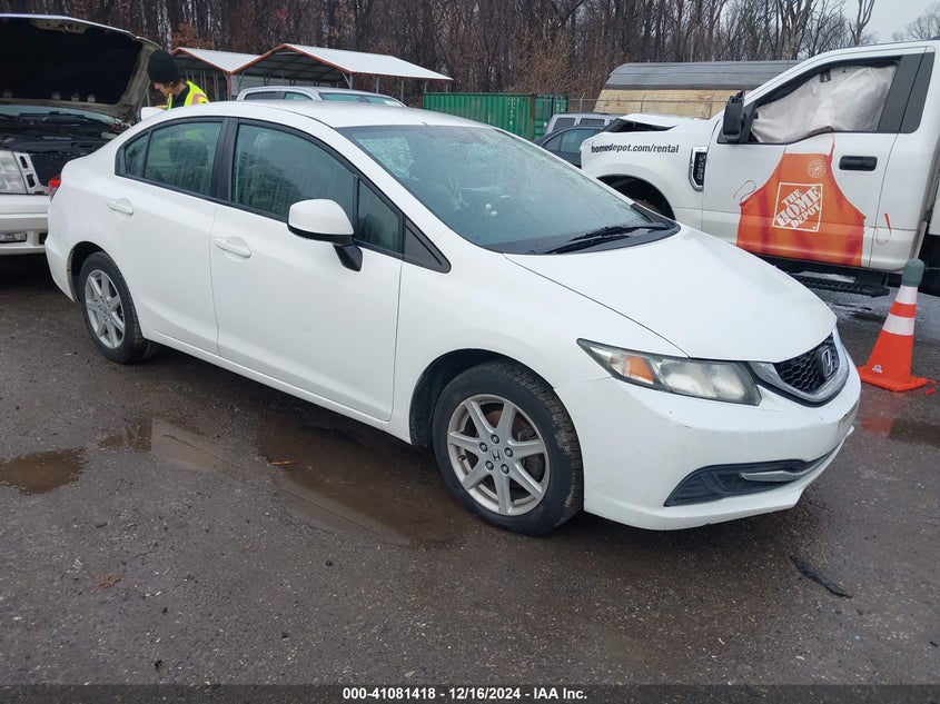2013 HONDA CIVIC VIN: 19XFB2F50DE202188