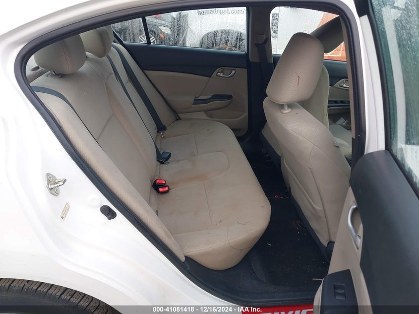 2013 HONDA CIVIC VIN: 19XFB2F50DE202188