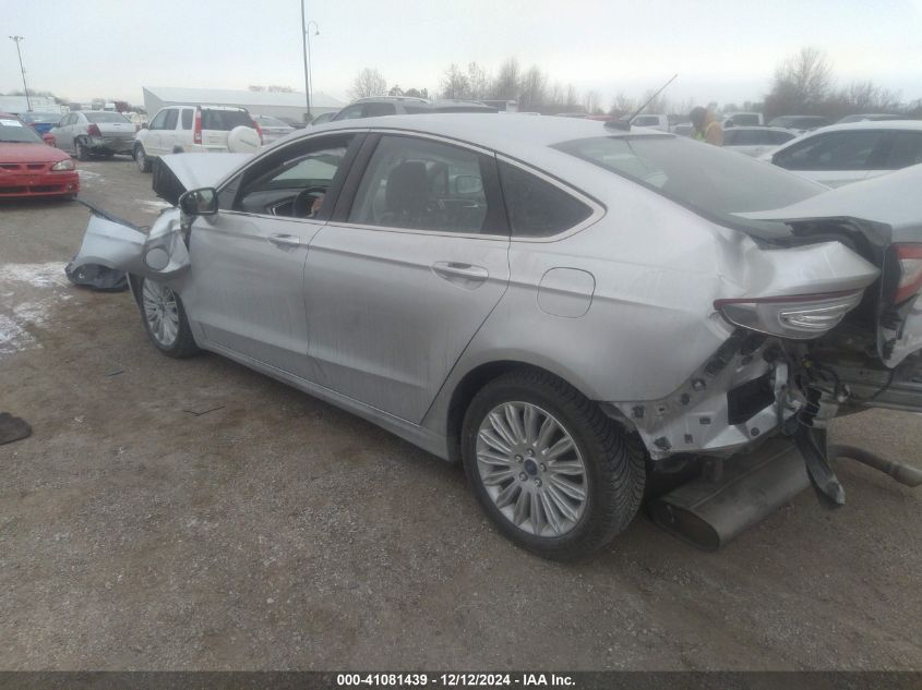 VIN 3FA6P0PU2ER111645 2014 FORD FUSION ENERGI no.3