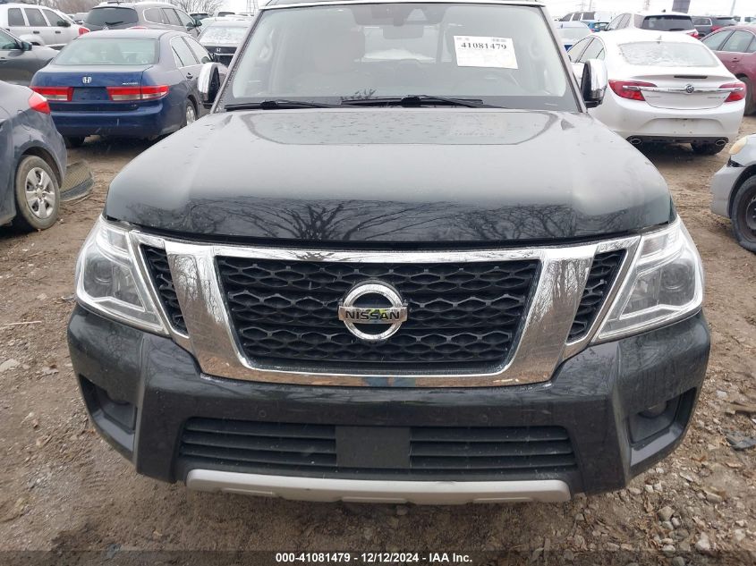 2018 Nissan Armada Platinum VIN: JN8AY2NE8J9732004 Lot: 41081479