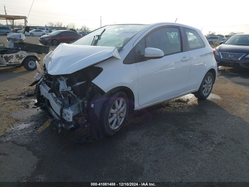 VIN VNKJTUD38FA016156 2015 TOYOTA YARIS no.2