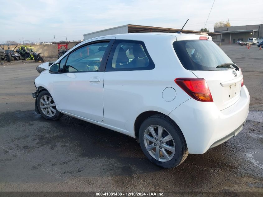 VIN VNKJTUD38FA016156 2015 TOYOTA YARIS no.3