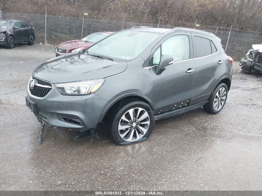 VIN KL4CJBSB1JB578502 2018 Buick Encore, Preferred Ii no.2