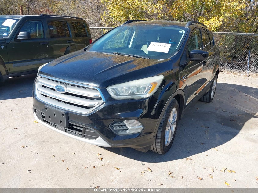 Vin: 1fmcu0gd7huc71583, lot: 41571608, ford escape se 20172