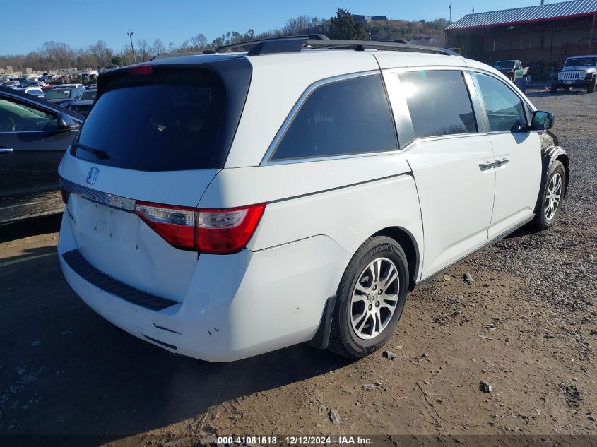 VIN 5FNRL5H65DB083095 2013 Honda Odyssey, Ex-L no.4