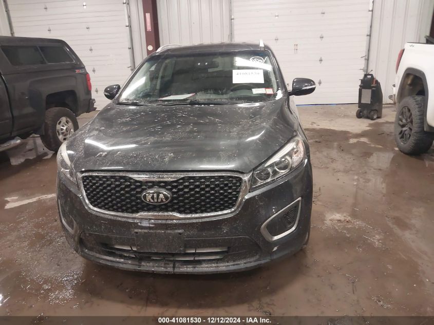 2016 Kia Sorento 2.4L Lx VIN: 5XYPGDA31GG122848 Lot: 41081530