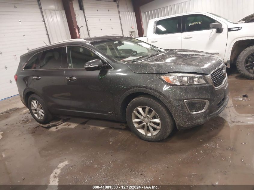 2016 Kia Sorento 2.4L Lx VIN: 5XYPGDA31GG122848 Lot: 41081530