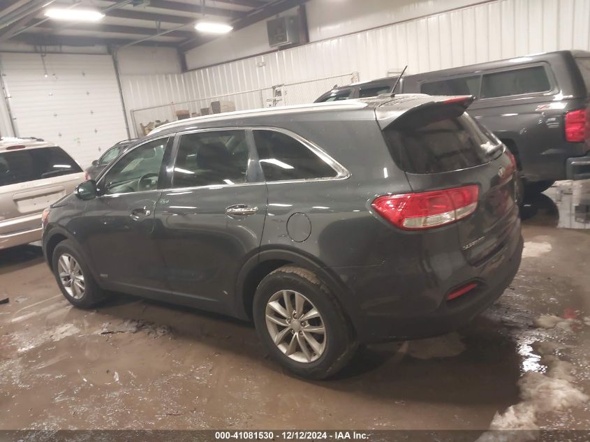 2016 Kia Sorento 2.4L Lx VIN: 5XYPGDA31GG122848 Lot: 41081530