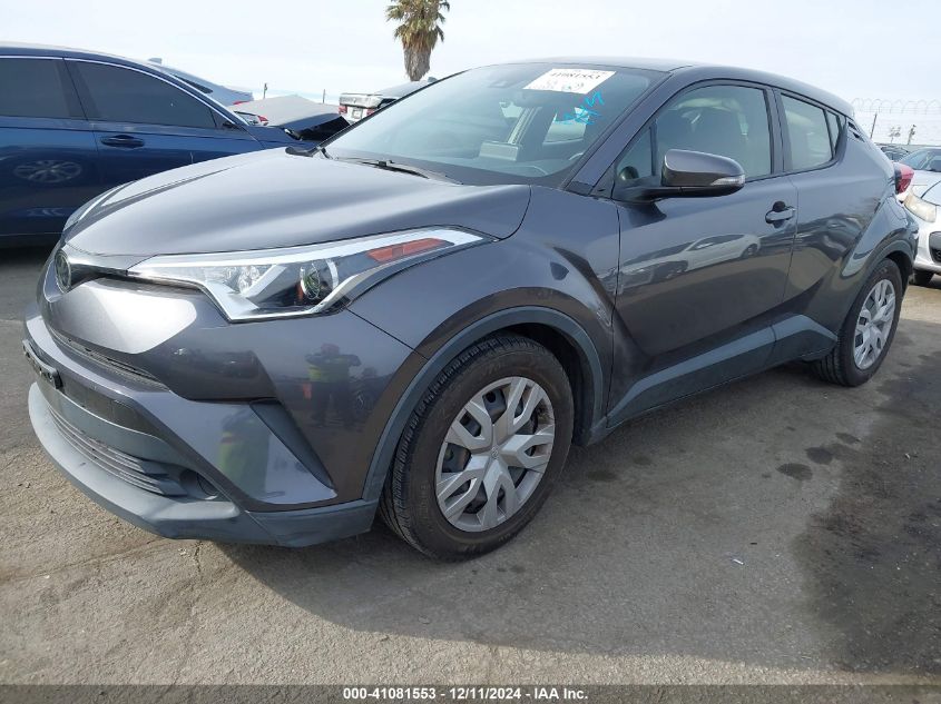 VIN JTNKHMBX4K1040089 2019 TOYOTA C-HR no.2