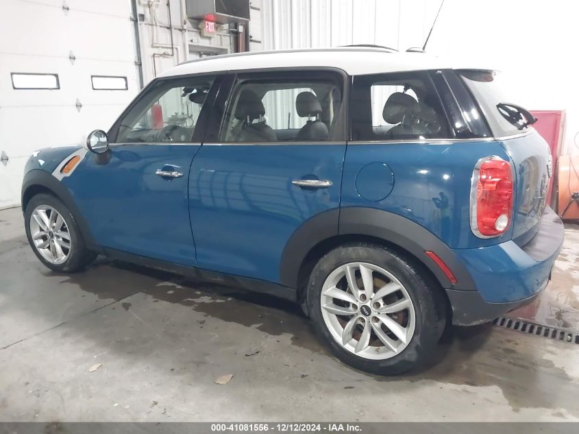 2012 Mini Cooper Countryman VIN: WMWZB3C55CWM02864 Lot: 41081556