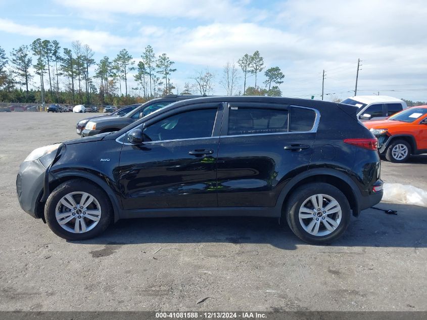 2017 Kia Sportage Lx VIN: KNDPMCAC3H7259341 Lot: 41081588