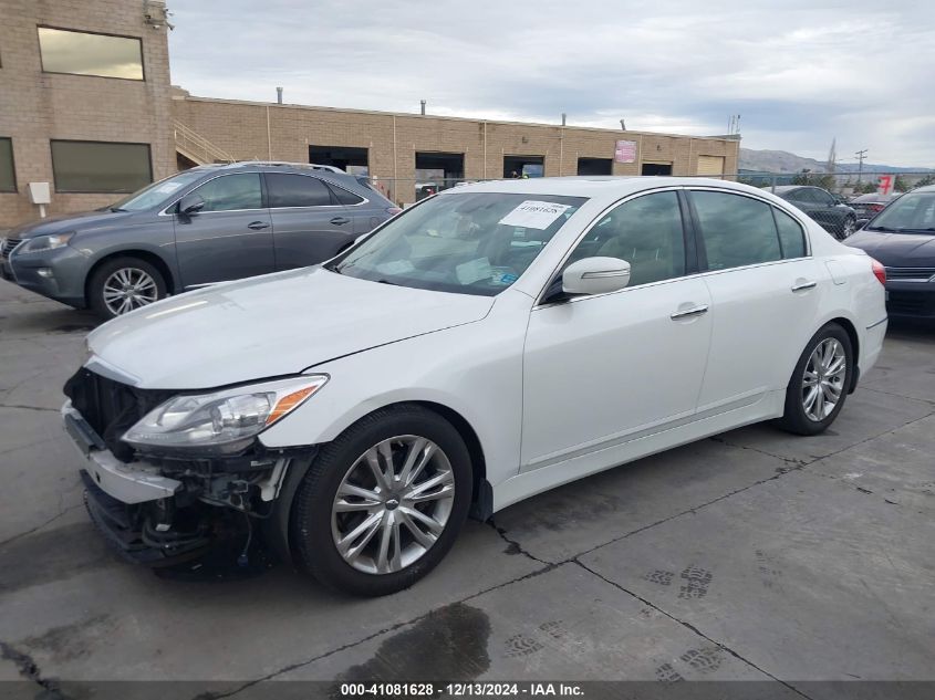 VIN KMHGC4DD9DU237154 2013 Hyundai Genesis, 3.8 no.2