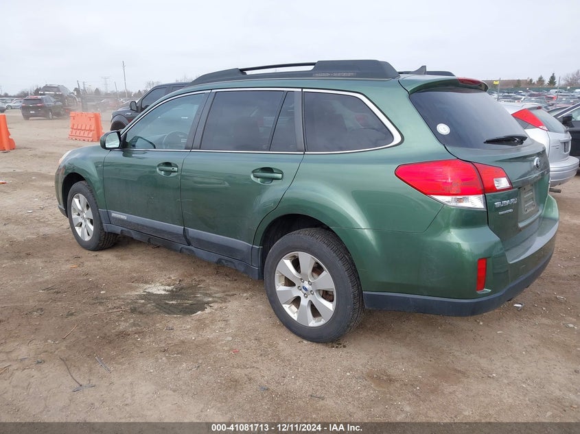 Vin: 4s4brbkc4c325593j, lot: 41571807, subaru outback 2.5i limited 20123