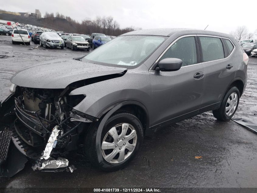 VIN KNMAT2MV5GP670948 2016 NISSAN ROGUE no.2