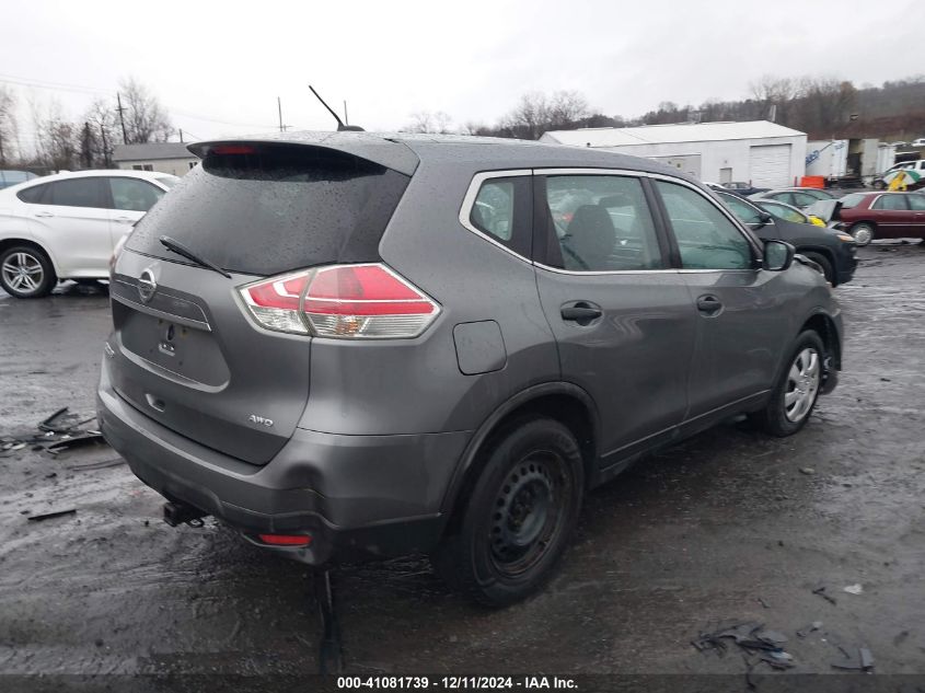 VIN KNMAT2MV5GP670948 2016 NISSAN ROGUE no.4