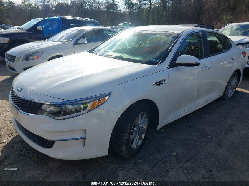 VIN KNAGT4L33G5107086 2016 KIA OPTIMA no.2