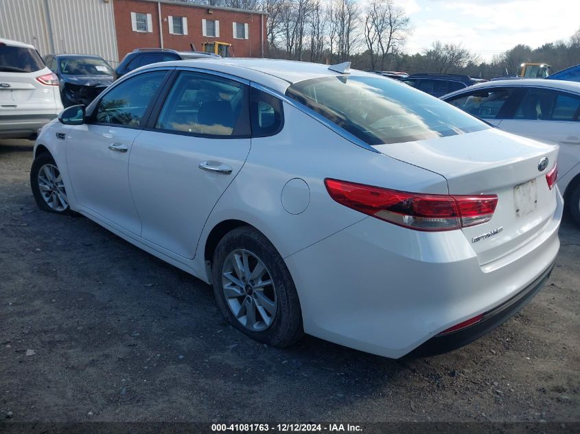 VIN KNAGT4L33G5107086 2016 KIA OPTIMA no.3