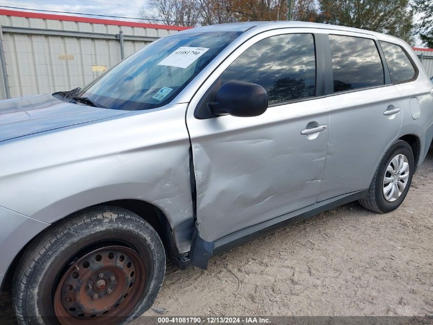 2014 Mitsubishi Outlander Es VIN: JA4AD2A31EZ007713 Lot: 41081790