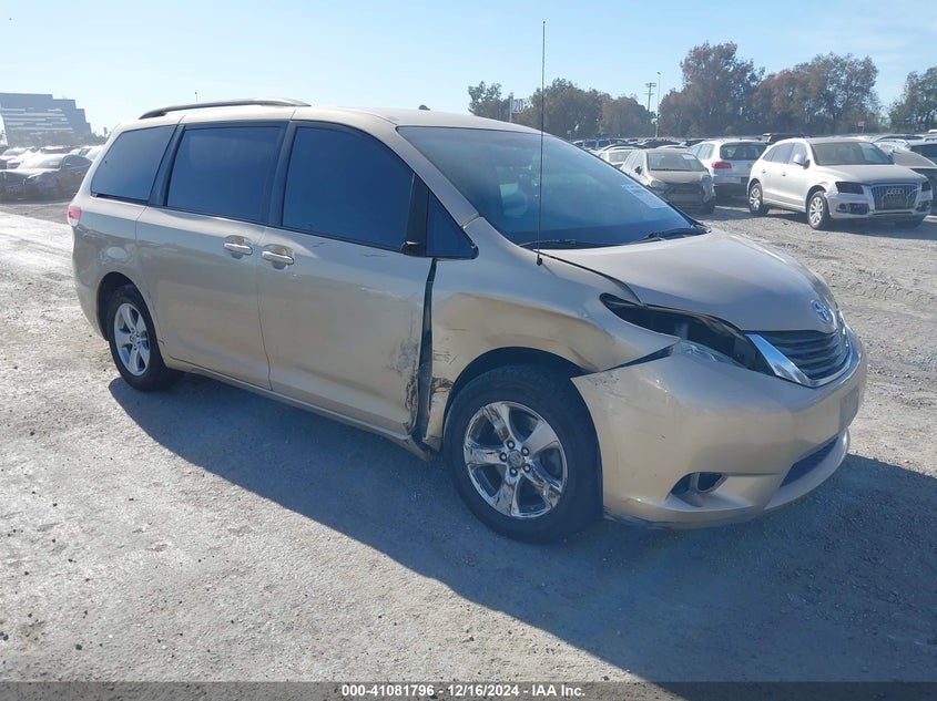 Vin: 5tdkk3dc8cs242125, lot: 41571888, toyota sienna le v6 8 passenger 2012 img_1