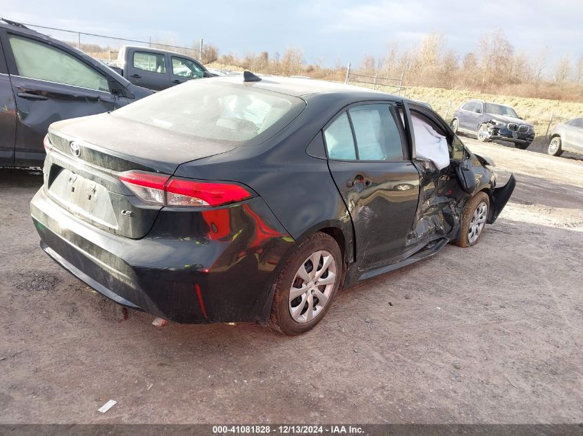 VIN 5YFEPMAEXMP218168 2021 Toyota Corolla, LE no.4