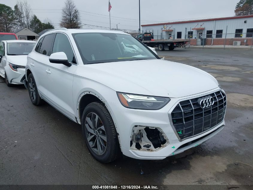 VIN WA1BAAFY5M2068436 2021 Audi Q5, Premium Plus 45... no.1