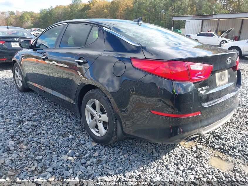 VIN 5XXGM4A77FG501738 2015 KIA OPTIMA no.3