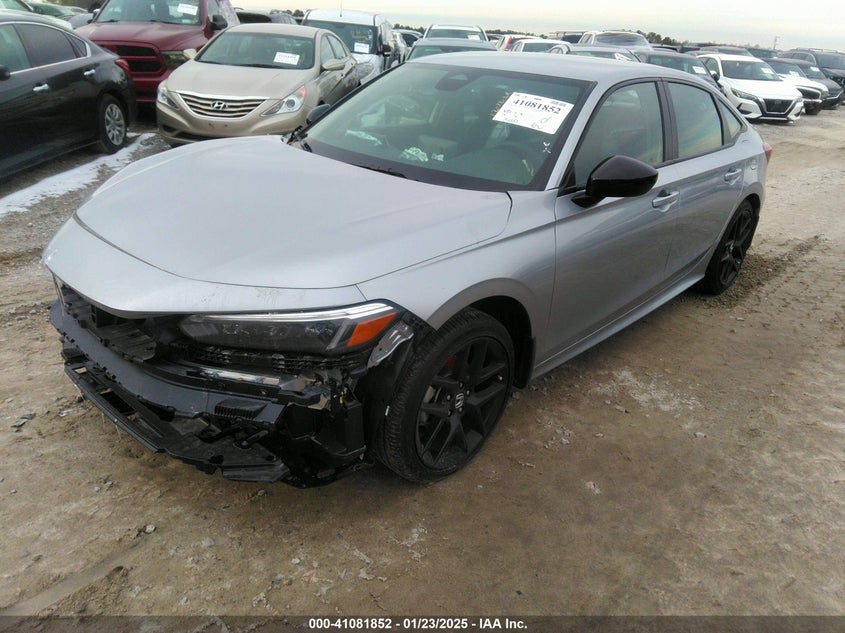 Vin: 2hgfe2f55sh532516, lot: 41571944, honda civic sport 20252