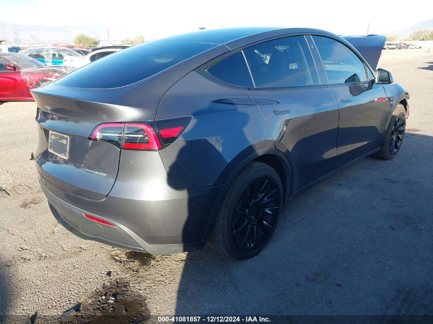 VIN 7SAYGAEE7PF715171 2023 Tesla Model Y, Awd/Long... no.4