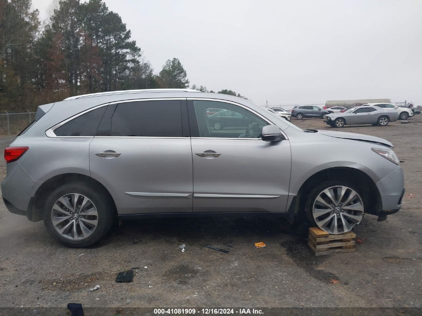 VIN 5FRYD3H48GB021205 2016 ACURA MDX no.13