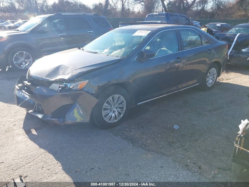 VIN 4T4BF1FK1DR300135 2013 Toyota Camry, LE no.2